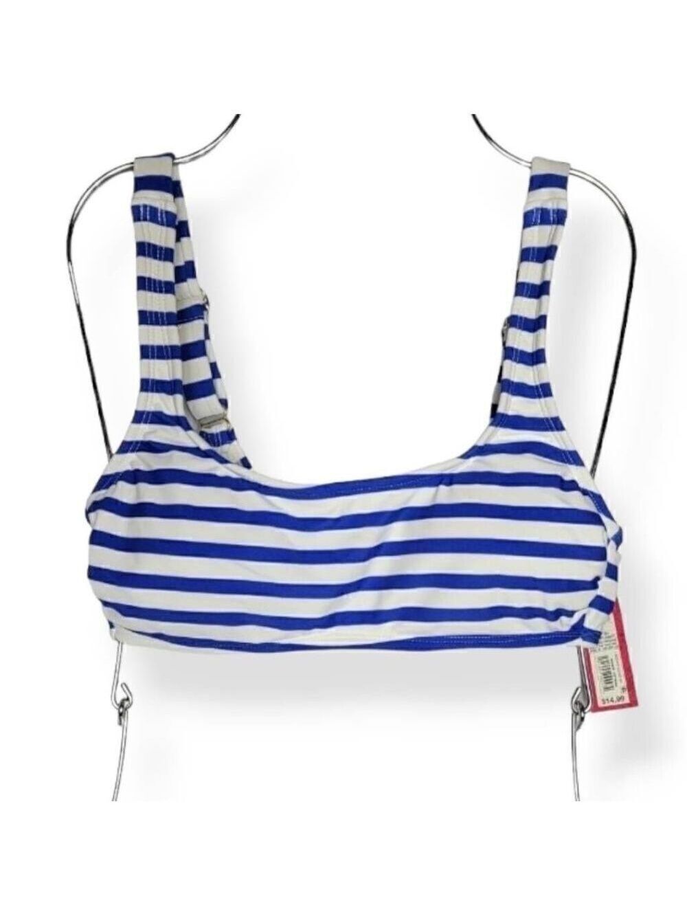 Xhilaration Striped Bikini Top Medium Juniors Size 4-6